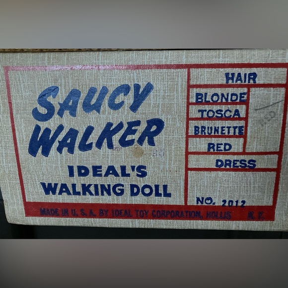 Antique Vintage Saucy Walker Doll with Original Box - Picture 10 of 10